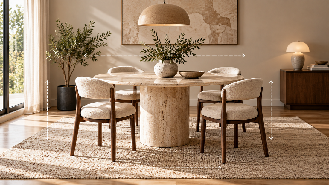 How to Choose the Right Dining Table Size for Your Space