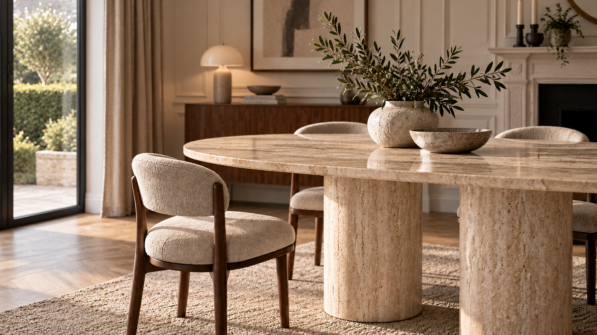 Why Every Natural Stone Dining Table Is Unique