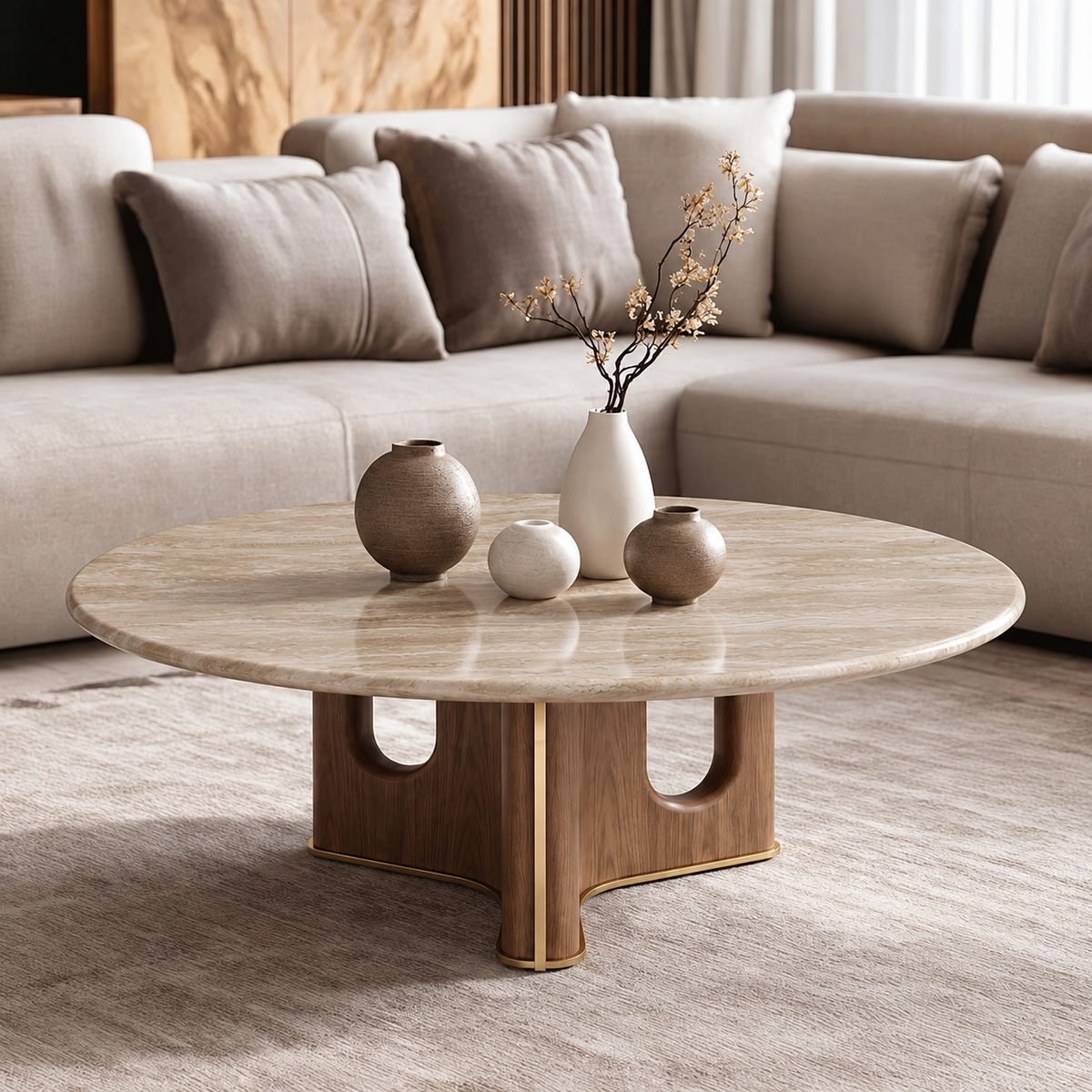 Freya Marble Coffee Table
