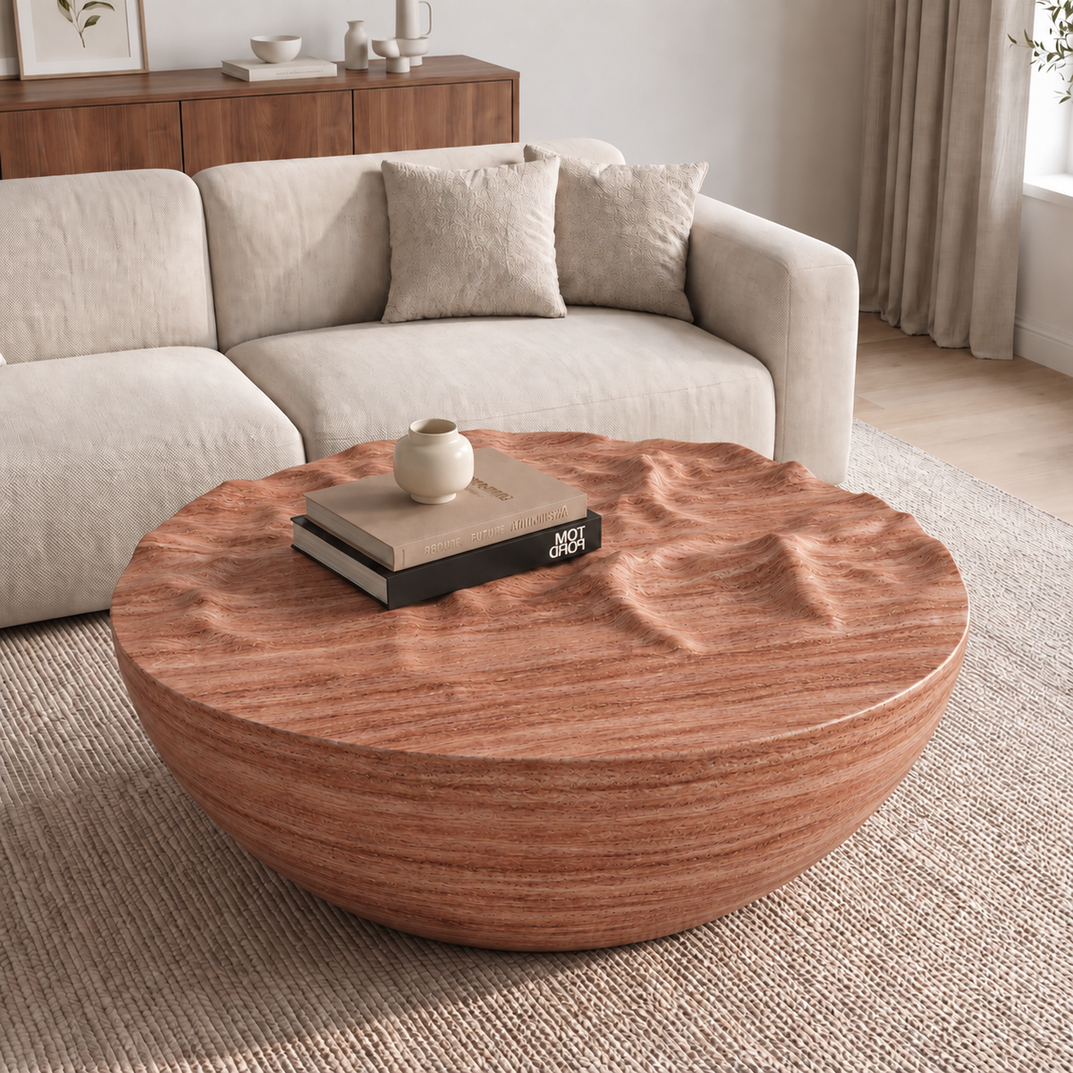 Bella Bowl Marble Coffee Table