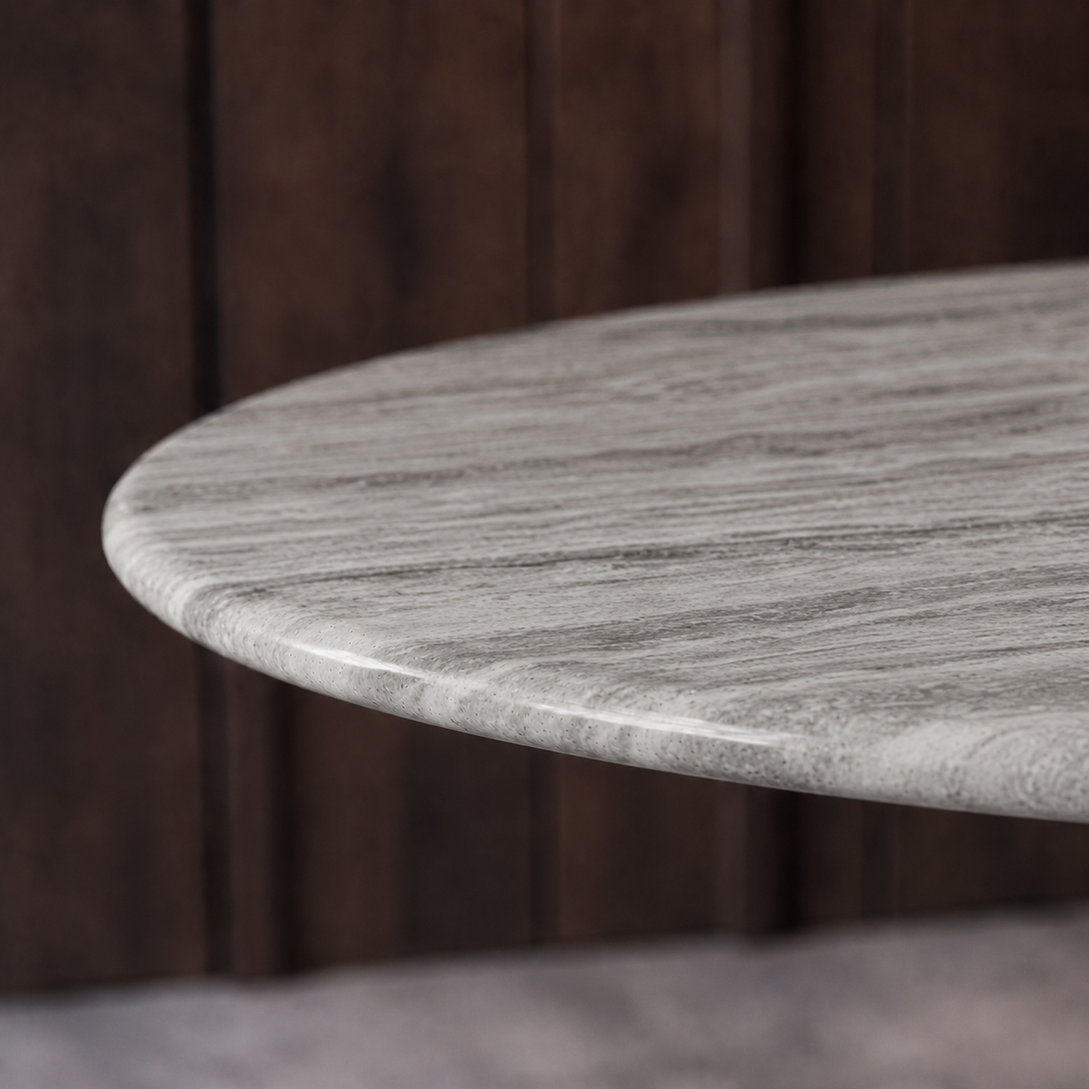 Amalfi Twin Cylinder Marble Dining Table