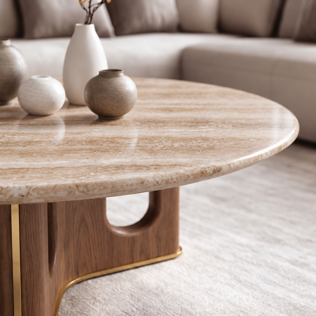 Freya Marble Coffee Table