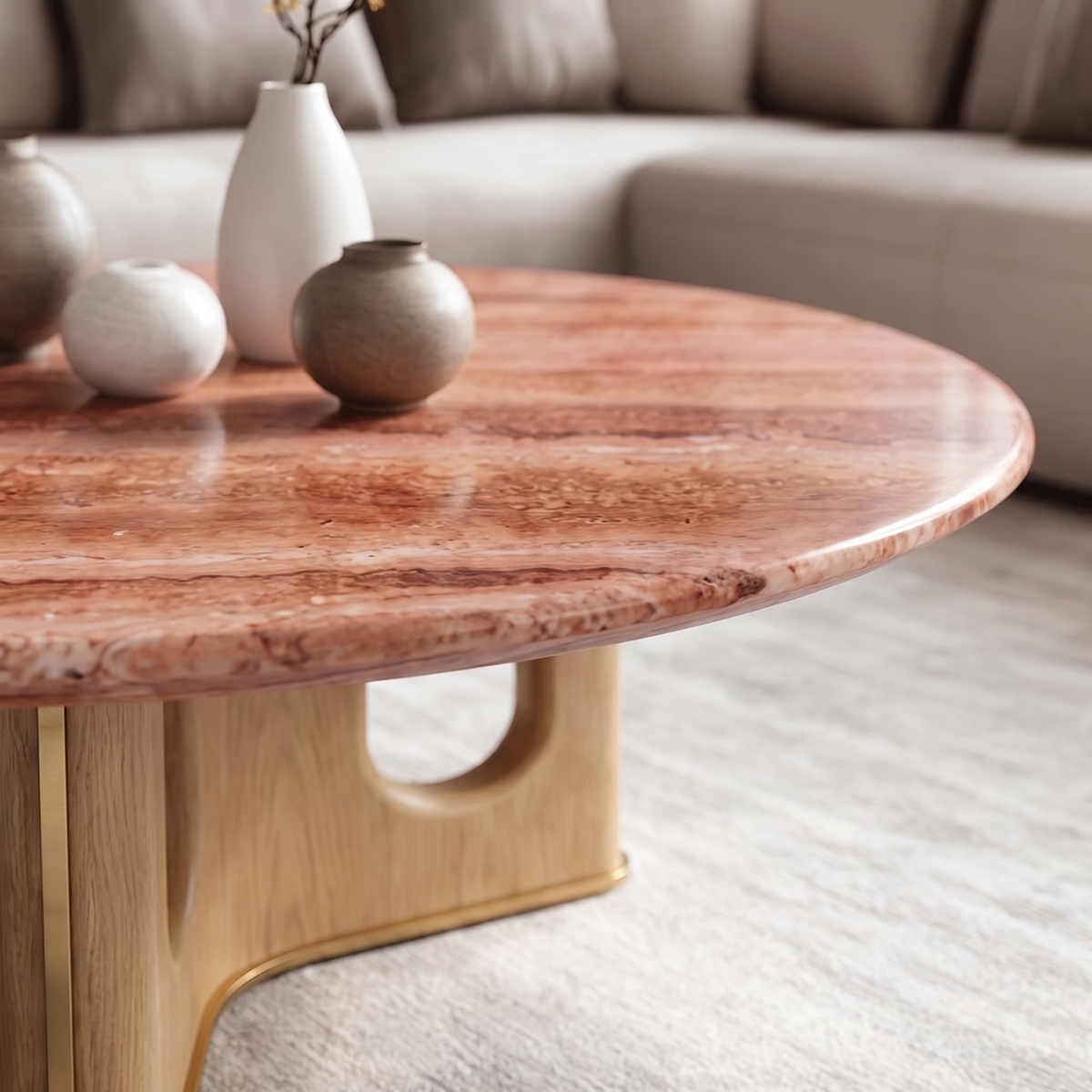 Freya Marble Coffee Table