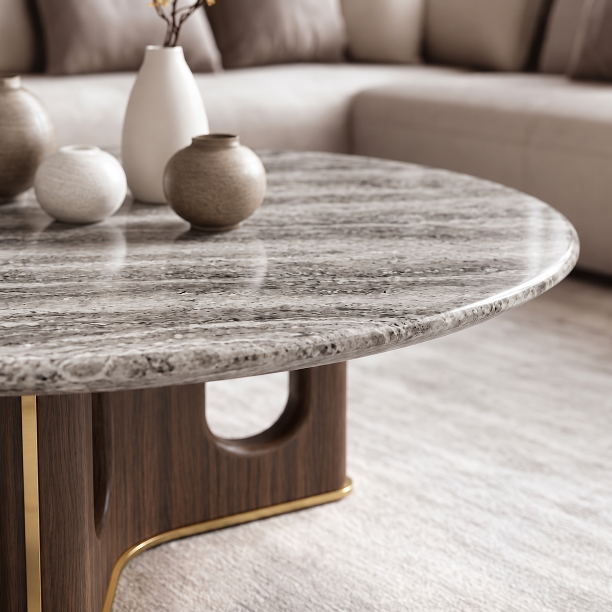 Freya Marble Coffee Table