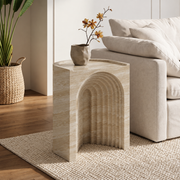 Nella Arch Marble Side Table