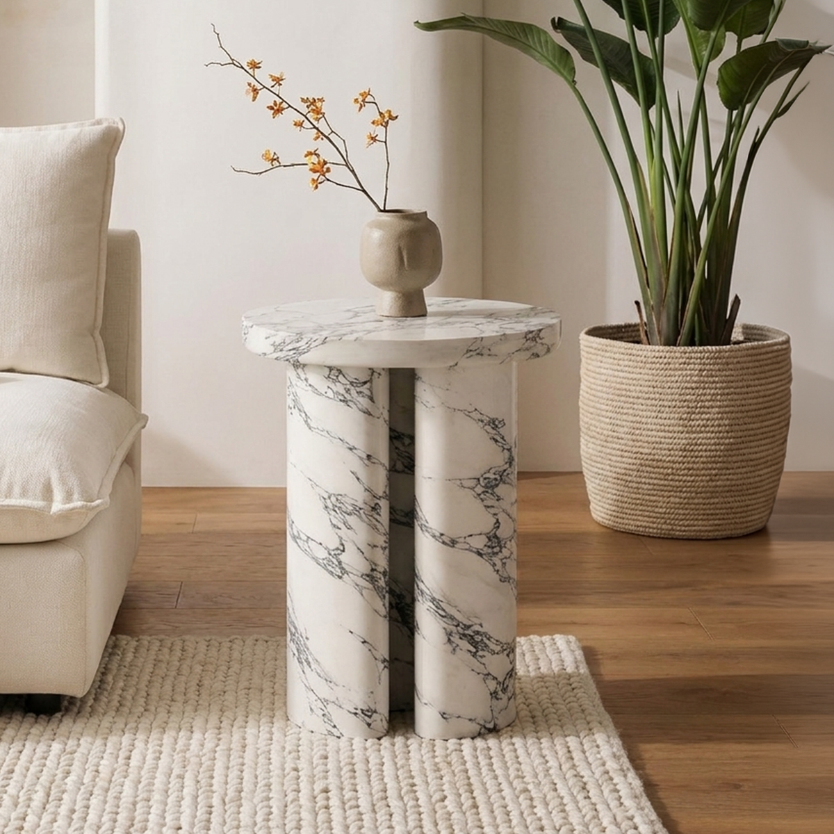 Elia Marble Side Table